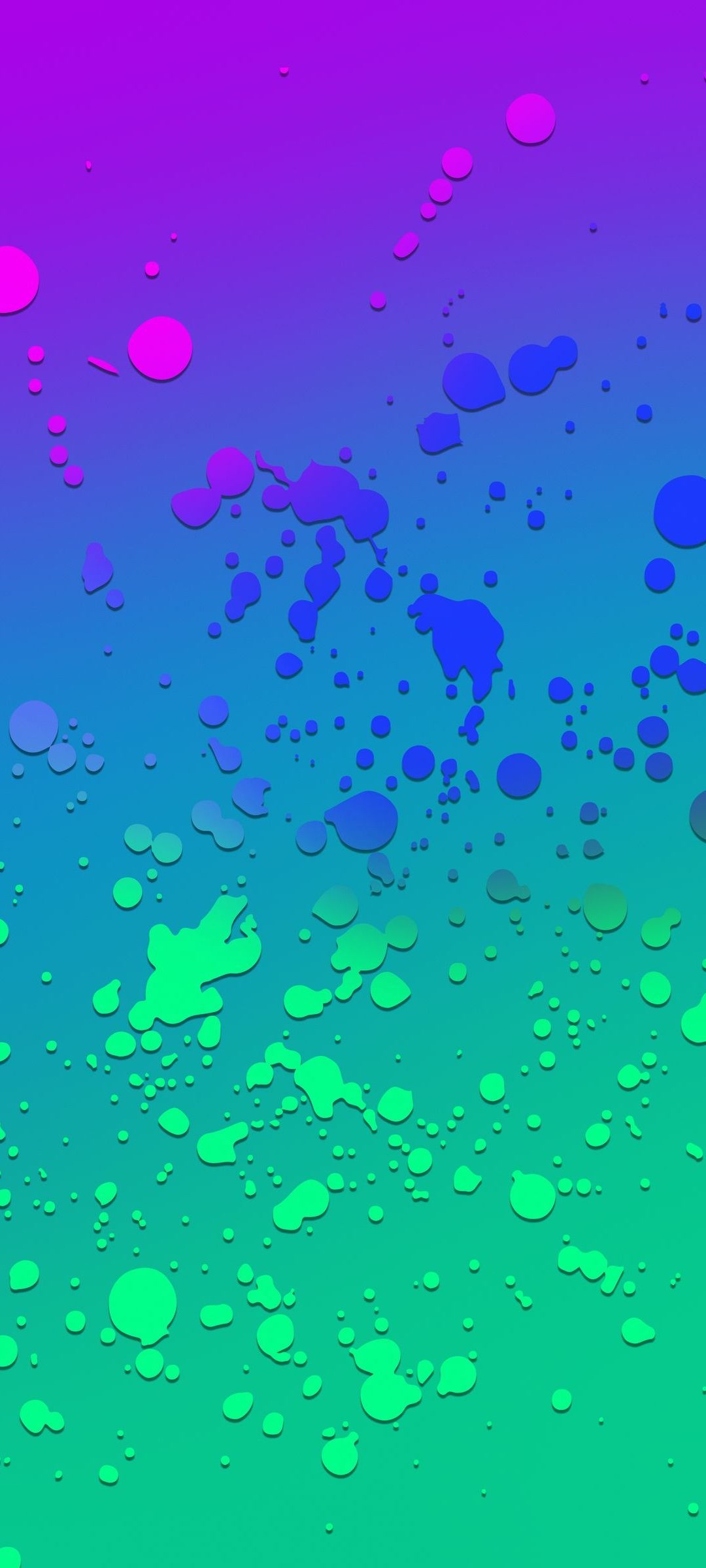 Gradiente Color Splash iPhone fondo de pantalla HD