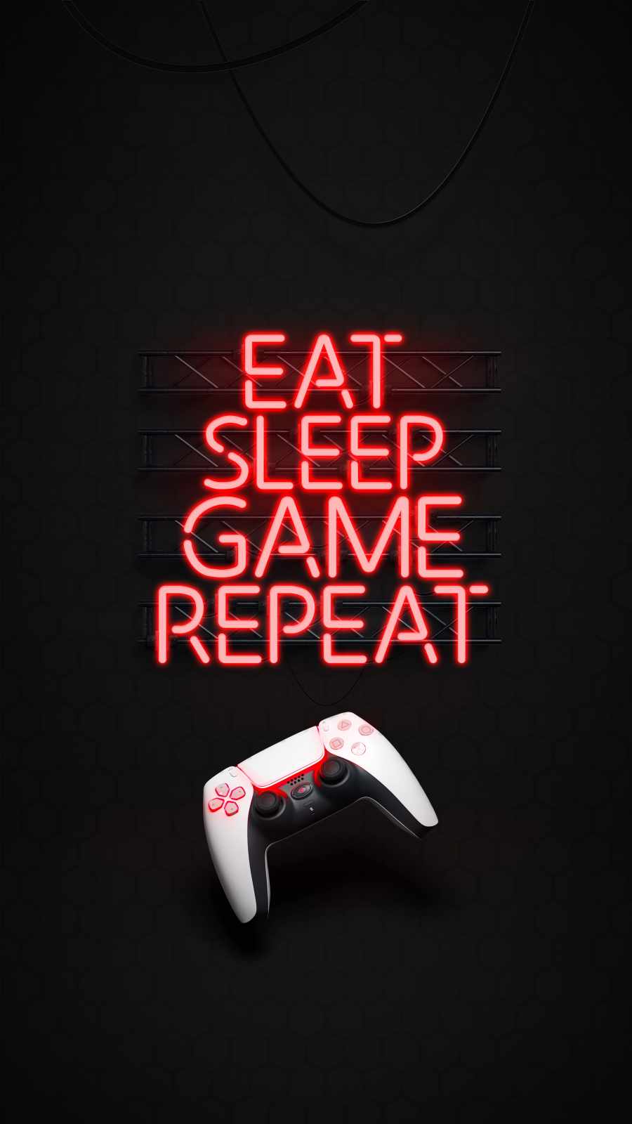 Eat Sleep Game Repetir fondo de pantalla para iPhone 1