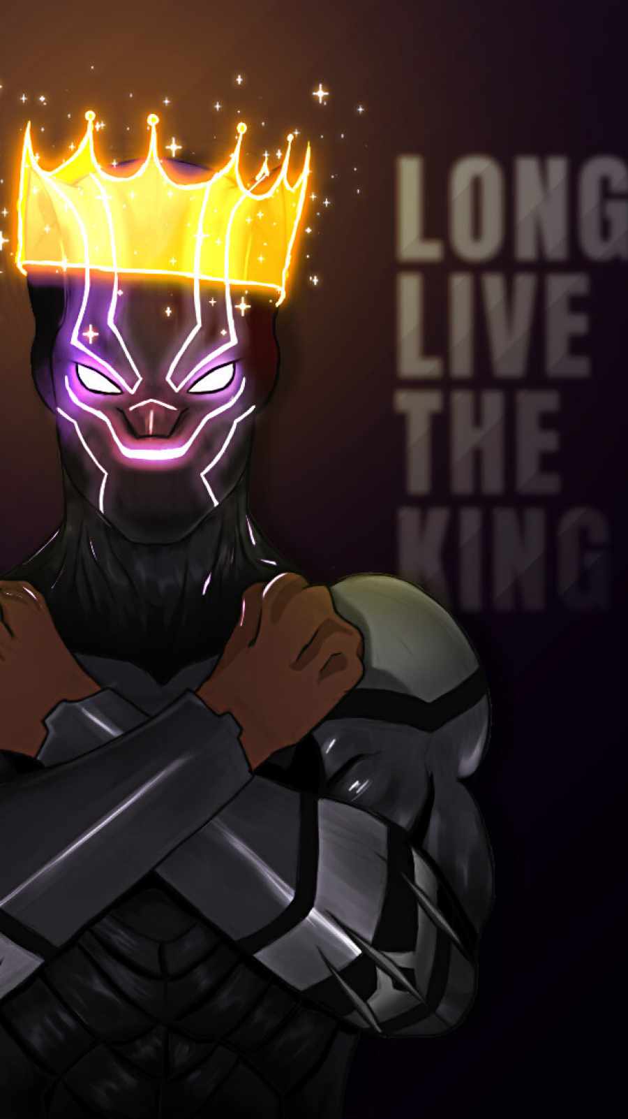 Larga vida al rey Black Panther IPhone Wallpaper HD