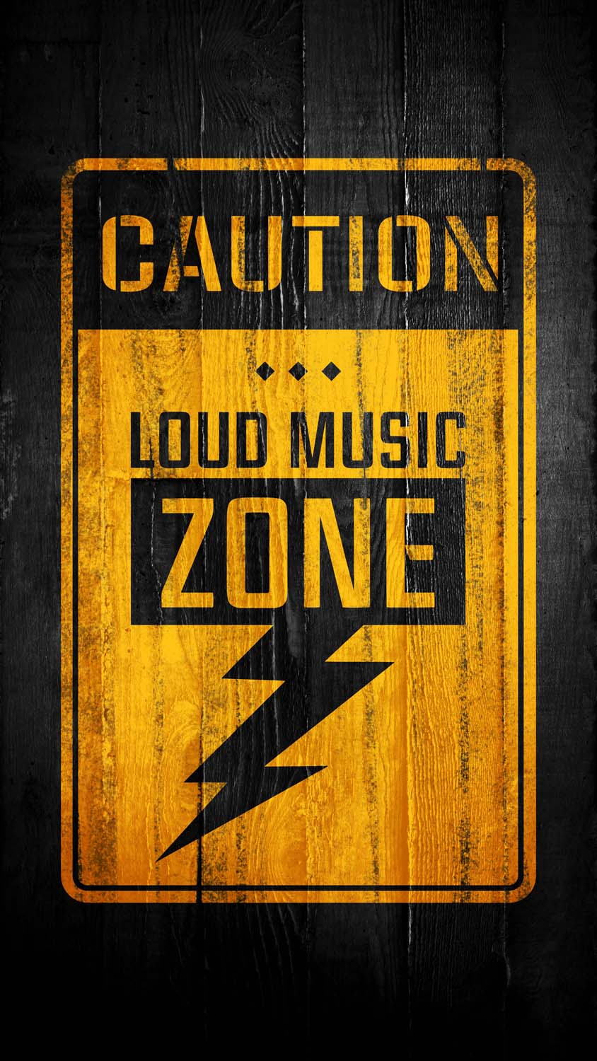 Loud Music Zone IPhone fondo de pantalla HD