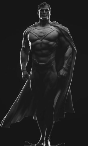 Superman oscuro IPhone fondo de pantalla HD
