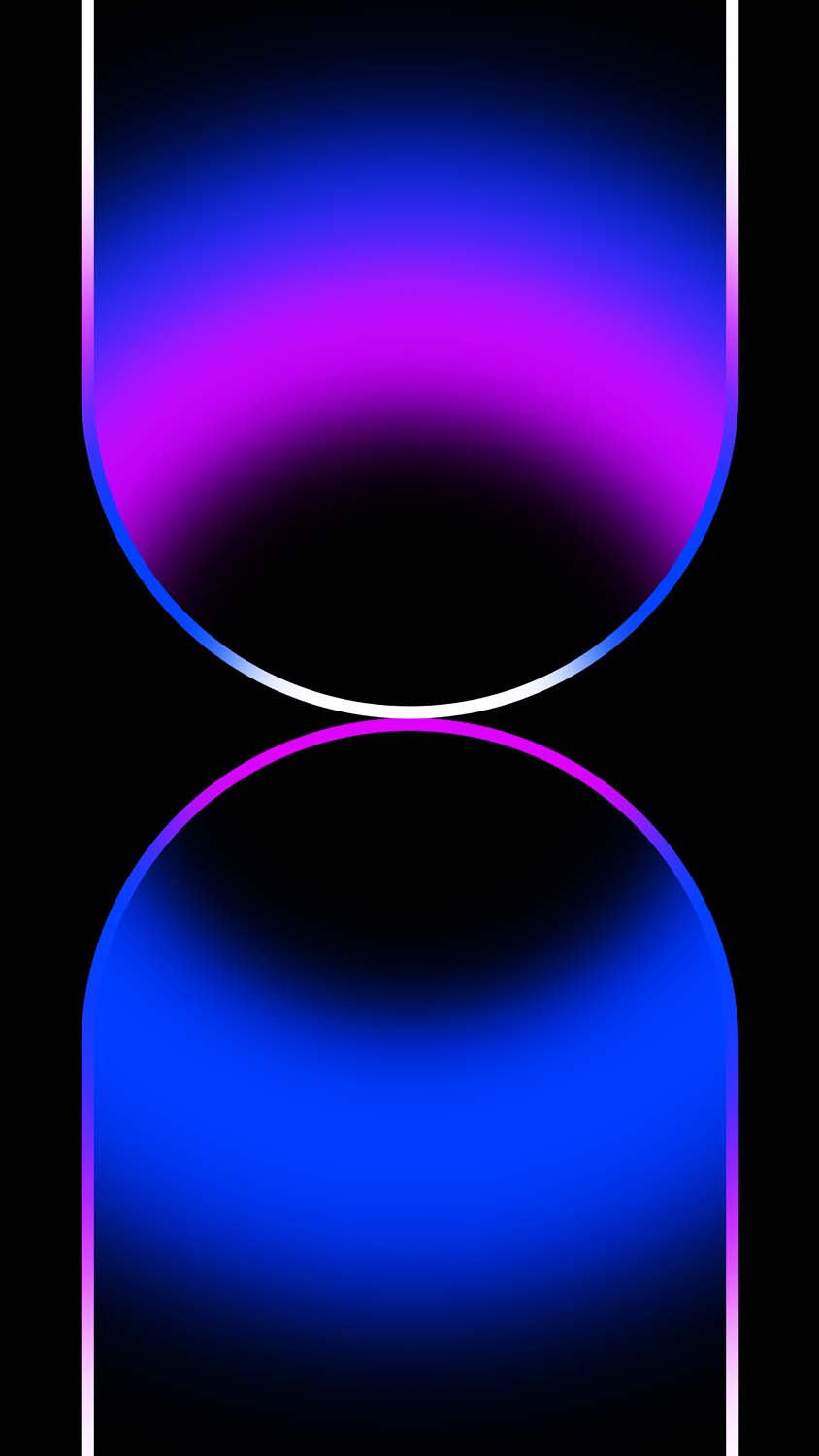 Fondo de pantalla para iPhone 14 Pro Purpura Azul