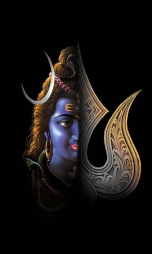 Senor Shiva Minimal IPhone fondo de pantalla HD