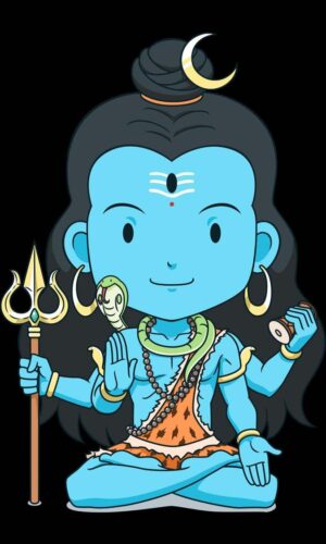 Shiva lindo iPhone fondo de pantalla de alta definicion