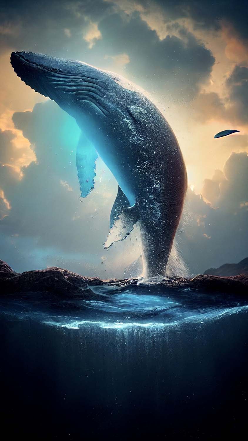 Avatar Way Of Water Baleine geante IPhone Fond decran HD