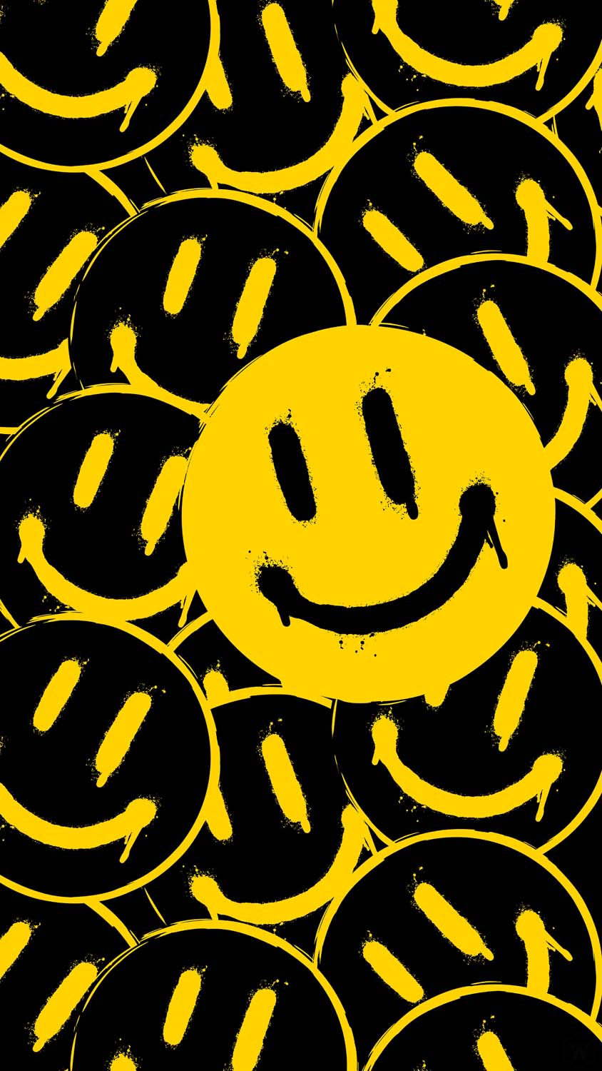Emoji Smiley iPhone fond decran HD
