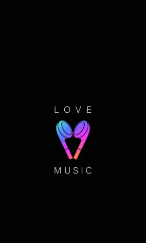 Amour Musique iPhone Fond decran HD