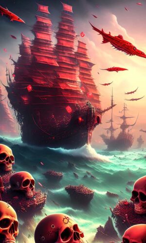 Fond decran HD pour iPhone du monde des pirates