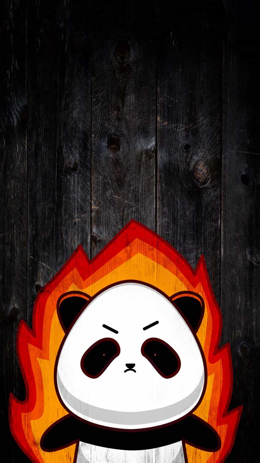 Superpuissance Panda IPhone Fond decran HD