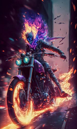 Ghost Rider IPhone fond decran HD