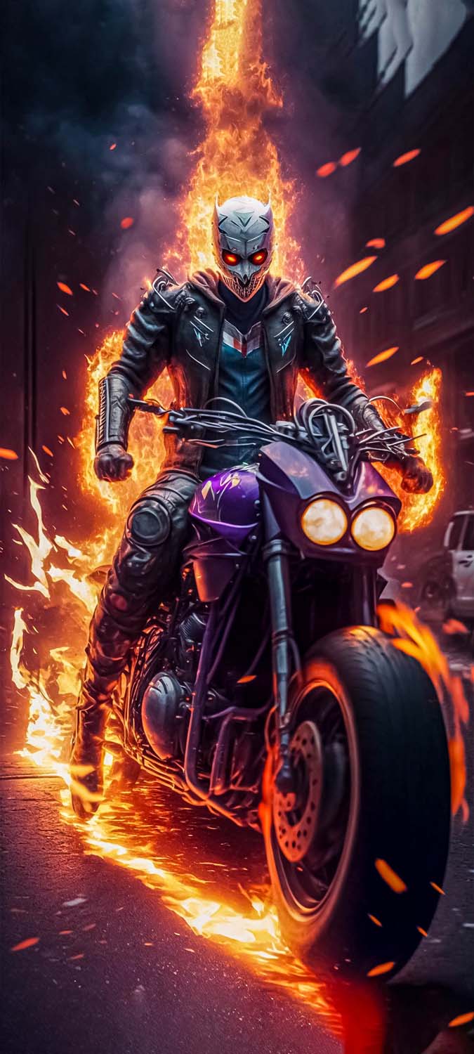 Ghost Rider Nouveau fond decran iPhone HD
