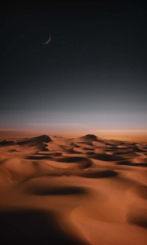 Desert Horizon 4K IPhone Fond decran HD