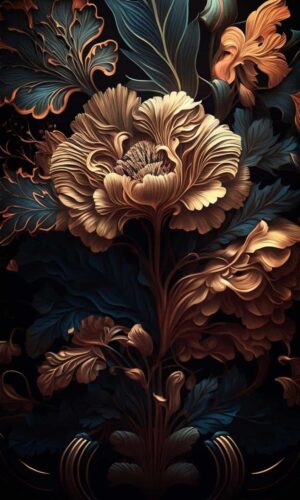Fond decran iPhone 3D Flower Art HD