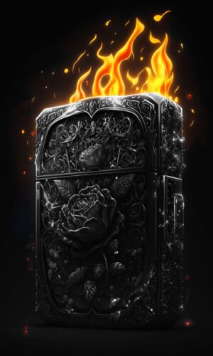 Fire Lighter Art IPhone Fond decran HD