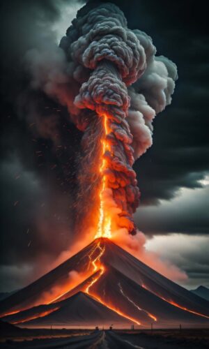 volcan lave iphone fond decran hd