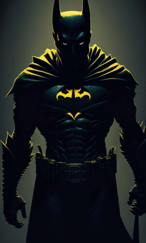 Batman Shadow iPhone Wallpaper 4K