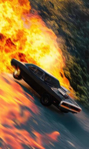 Fast X Dominic Toretto Voiture iPhone Fond decran HD