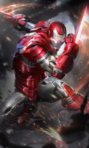 Iron Man Arme Laser IPhone Fond decran HD