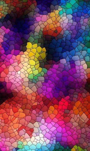 Colourful Blocks iPhone Wallpaper 4K