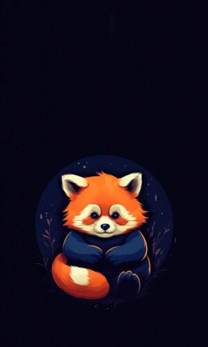 Cute Fox iPhone Wallpaper 4K
