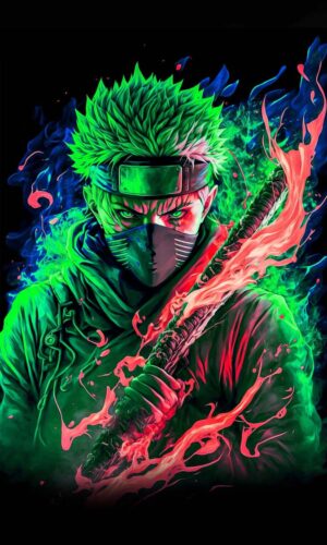 Naruto Art iPhone Wallpaper 4K