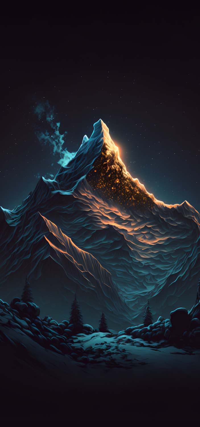 The Mountain IPhone Wallpaper 4K