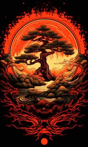 The Tree of Life iPhone Wallpaper 4K