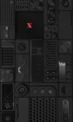 Modular System iPhone Wallpaper 4K