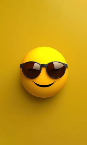 Smart Emoji iPhone Wallpaper 4K