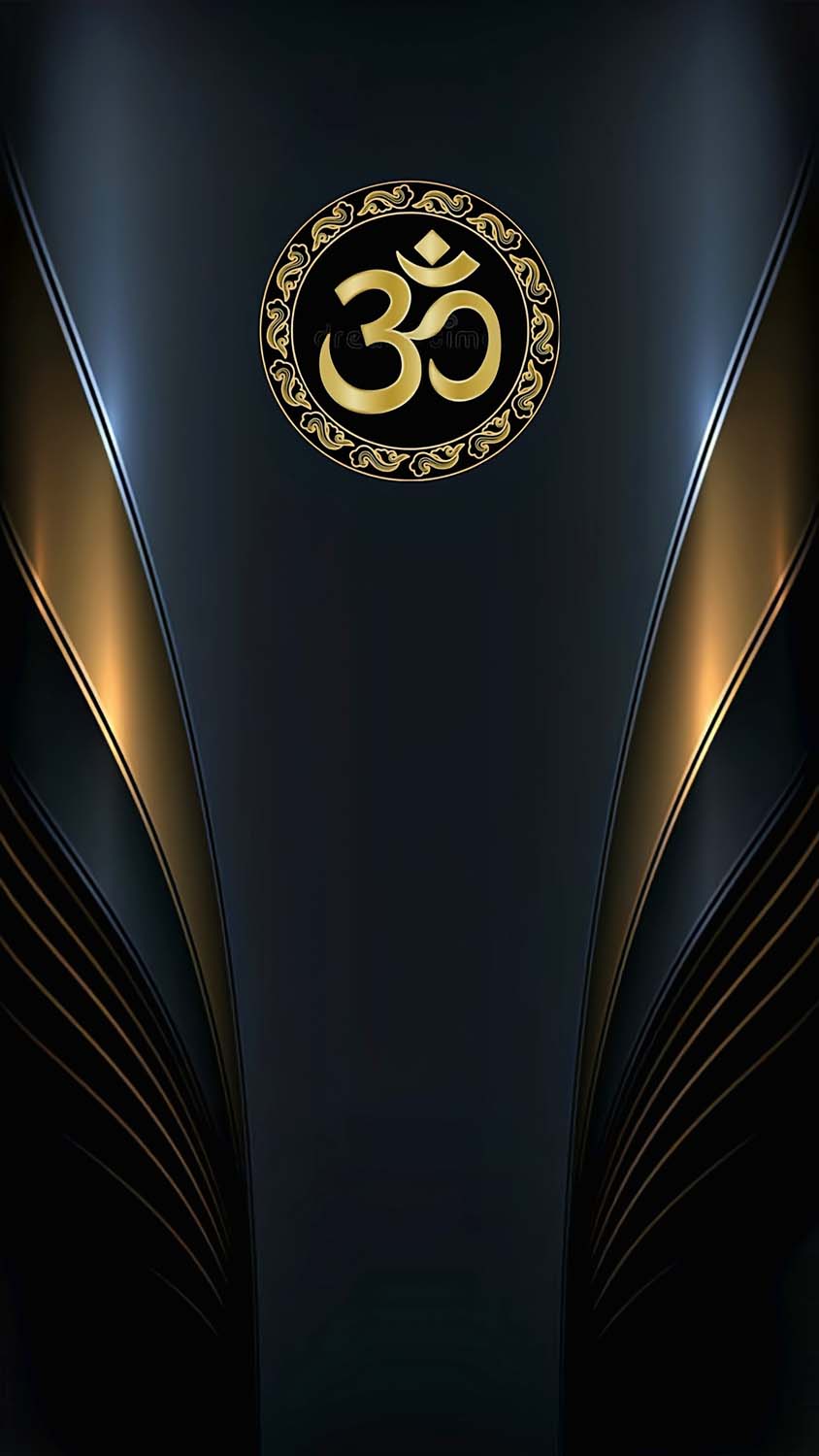 Abstract Hindu Symbol iPhone Wallpaper 4K