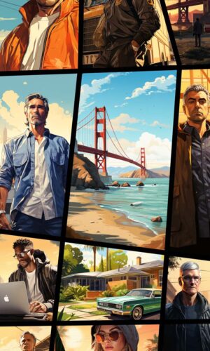GTA Apple iPhone Wallpaper 4K