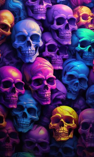 Skulls iPhone Wallpaper 4K iPhone Wallpapers