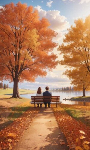 Autumn Couple iPhone Wallpaper iPhone Wallpapers