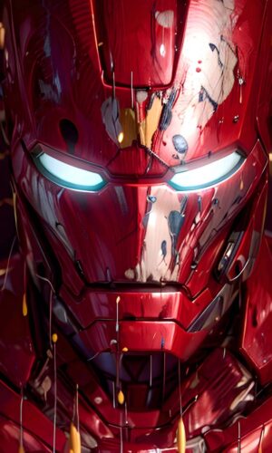 Iron Man Armor iPhone Wallpaper 4K