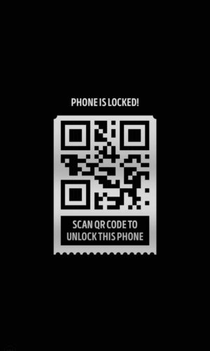 Scan QR Code to Unlock iPhone Wallpaper 4K