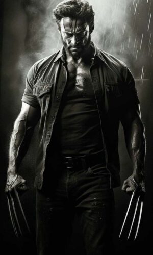 The Wolverine Claws iPhone Wallpaper 4K