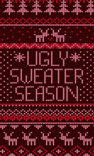 Ugly Sweater Season iPhone Wallpaper