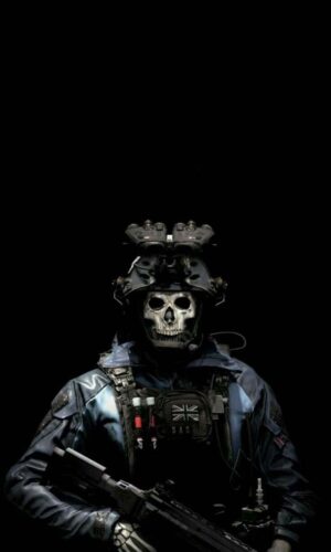 Ghost Call of Duty MW3 iPhone Wallpaper iPhone Wallpapers