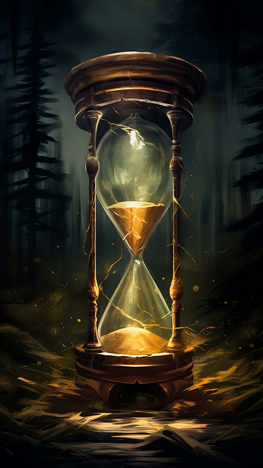 Sand Timer Art iPhone Wallpapers
