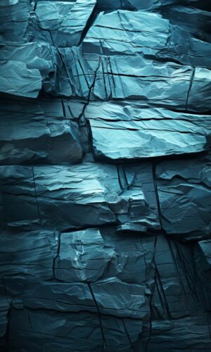 Blue Stone Rock iPhone Wallpaper