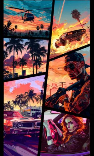 GTA 6 Characters iPhone Wallpaper iPhone Wallpapers