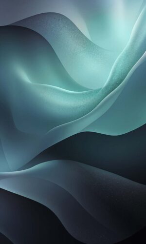Abstract Blue Waves iPhone Wallpaper HD