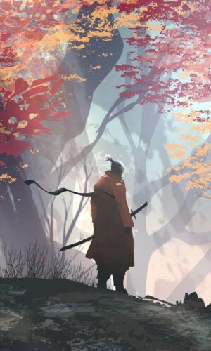 Lost Samurai iPhone Wallpapers